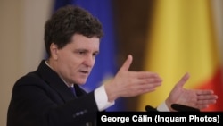 Președintele Nicușor Dan, într-o conferință de presă la Cotroceni, 12 noiembrie 2025