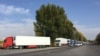 WATCH: Free Food For Drivers Stranded By Kyrgyz-Kazakh Row