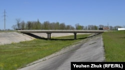 Північнокримський канал, що не працює. Крим, Україна, травень 2021 року