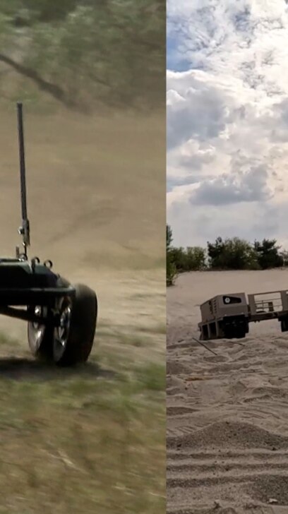 Ukraine Rolling Out Robots On The Battlefield