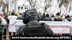 Акція протесту приватних підприємців #SaveФОП у Києві, 1 грудня 2021 року