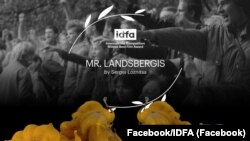 IDFA announcement - 2021 Best Film Award for "Mr. Landsbergis"