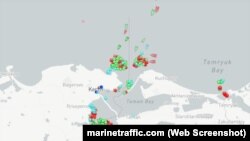 Данные сайта marinetraffic.com