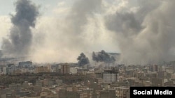 حمله هوایی به شهر تبریز ایران 