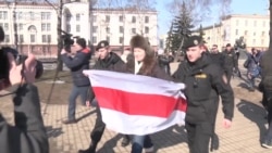 Belarusian Police Arrest Opposition Supporters