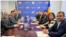Membrii ambasadei SUA la Chișinău poartă discuții cu oficialii moldoveni cu privire la o nouă linie electrică între Moldova și România, finanțată de SUA (arhivă).