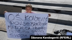 Protest u Sarajevu, 24. septembar 2013. Fotografije uz tekst: Dženana Karabegović