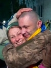 Ukrainians Welcome Soldiers Released In Prisoner Swap Ukrainians Welcome Soldiers Released In Prisoner Swap