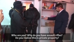 Video Shows Raid On Crimean Tatar Business