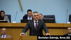 Savo Minić se obraća Narodnoj skupštini RS, Banja Luka, 16. mart 2026.