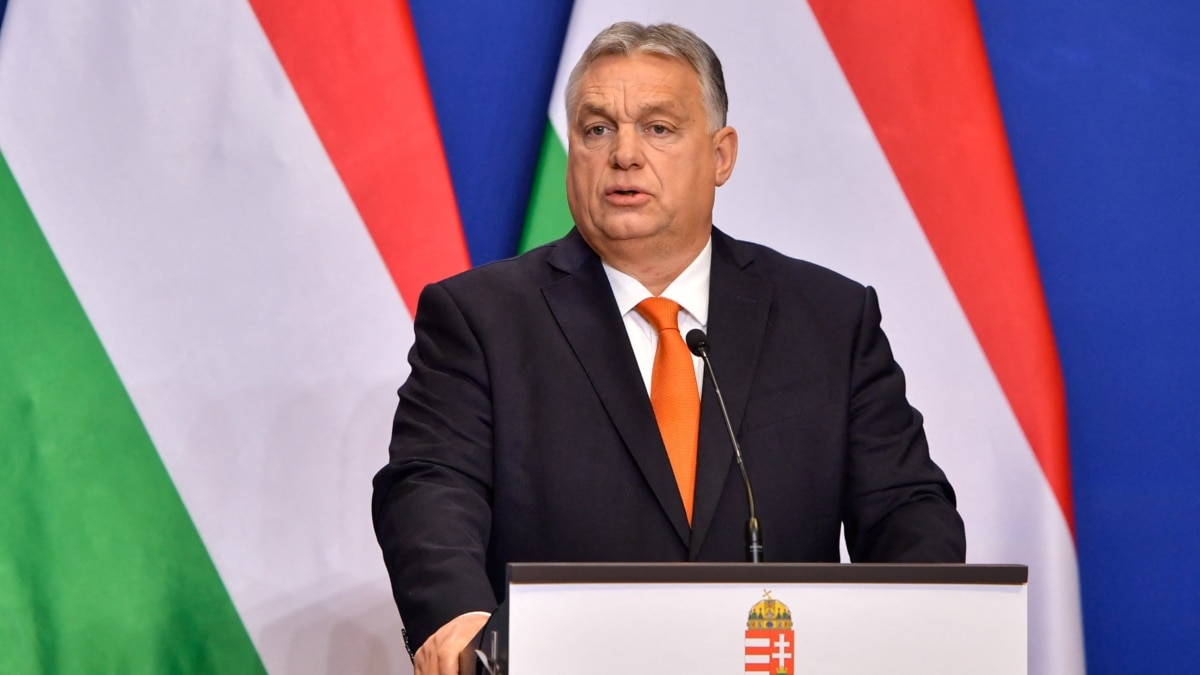 Under Fire For Backsliding On Democracy, Hungarys Orban Calls For Dissolution Of European Parliament picture