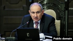 Վարչապետ Նիկոլ Փաշինյանը Կառավարության նիստի ժամանակ, արխիվ