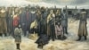Картина Багаудина Сагова "Назрань. Выселение"