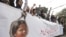 Pakistanis protest the release of Asia Bibi in Lahore in November.