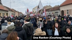 Protest u Vršcu, 23. februar 2025.