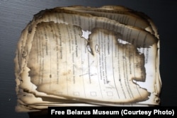 Бюлетэні, якія спрабавалі спаліць