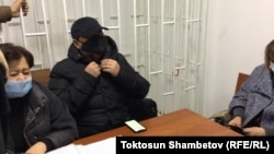 Райымбек Матраимов в Первомайском районном суде Бишкека. 11 февраля 2021 года.