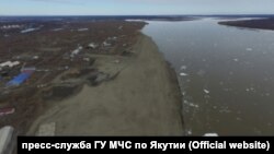 Паводок в Якутии в 2018 году, архивное фото