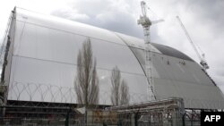 Çernobylyň gurulýan täze gorag gurşawy