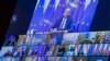 Președintele Consiliului European Charles Michel vorbind în cadrul unei videoconferințe cu liderii celor 27 de țări ale Uniunii, 19 august 2020