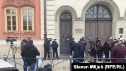 Ulaz u zgradu Rektorata, 31. mart 2026.