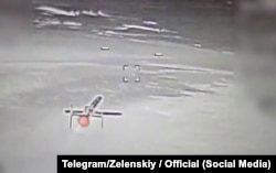 Російський реактивний безпілотник «Герань-5», за яким полює український реактивний перехоплювач