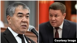 Кундузбек Сулайманов жана Талант Мамытов. Коллаж.