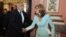 Архивска фотографија- бугарскиот премиер Бојко Борисов и бугарската министерка за надворешни работи Екатерија Захариева