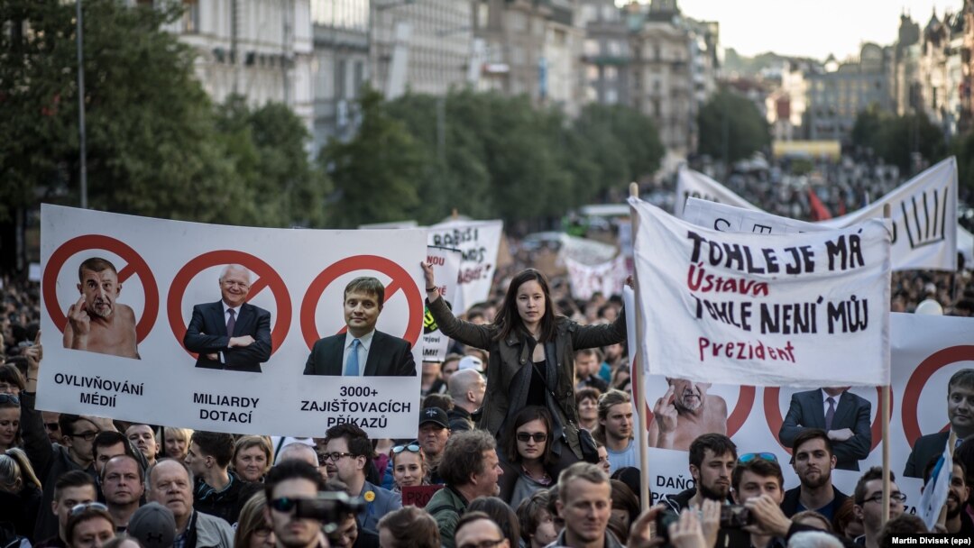 Prosvjedi u Pragu