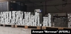 Контрабандалық жолмен тасымалданған темекі өнімдері (көрнекі сурет)