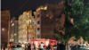 تصویر منتشر شده در شبکه‌های اجتماعی که گفته می‌شود مربوط به بامداد دوشنبه در مهرشهر کرج است