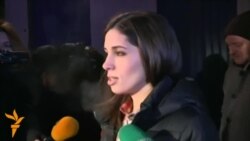 Pussy Riot qrupunun üzvü Nadezhda Tolkonnikova siyasi məhbusların azadlığına çalışacağını deyir