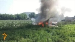 Pakistan Air Force Plane Crash Injures Two Pilots