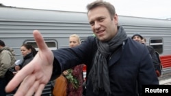 Opposition leader Aleksei Navalny (file photo)