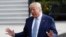 U.S. President Donald Trump speaks to the media on the South Lawn of the White House in Washington, October 4, 2019,