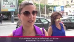 Sizcə, Azərbaycanda kimlərin maaşı artırılmalı, kimlərinki azaldılmalıdır?