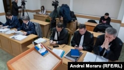 Procurorii și avocații lui Igor Dodon în ședința din 10 februarie 2026 de la Curtea Supremă de Justiție, Chișinău.