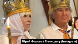 Валентина Легкоступова і Юрій Фірсов, вінчання в селі Грушівка під Судаком 15 липня 2020 року