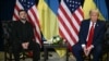 Прэзыдэнты ЗША і Ўкраіны Дональд Трамп і Ўладзімір Зяленскі. Нью-Ёрк, 23 верасьня 2025