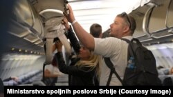 Iz egipatskog Šarm el Šeika evakuisano 38 ljudi, uglavnom državljana Srbije, iz Izraela, 20. jun 2025. 