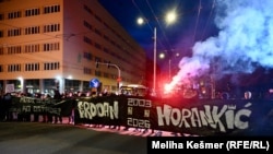 Protest u Sarajevu, 14. februar, 2026.