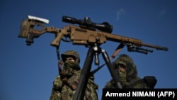 Pjesëtarë të FSK-së gjatë një stërvitjeje më 2025.