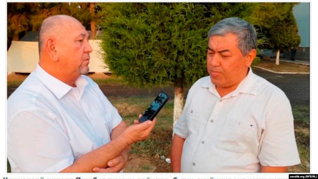 Uzbekistan - Screenshot from the website www.uza.uz