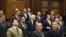 Armenia - Deputies from the ruling Republican Party at a parliament session.