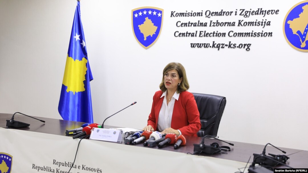 Smenjena predsednica Centralne izbore komisije (CIK) Valjdete (Valdete) Daka, arhivska fotografija 