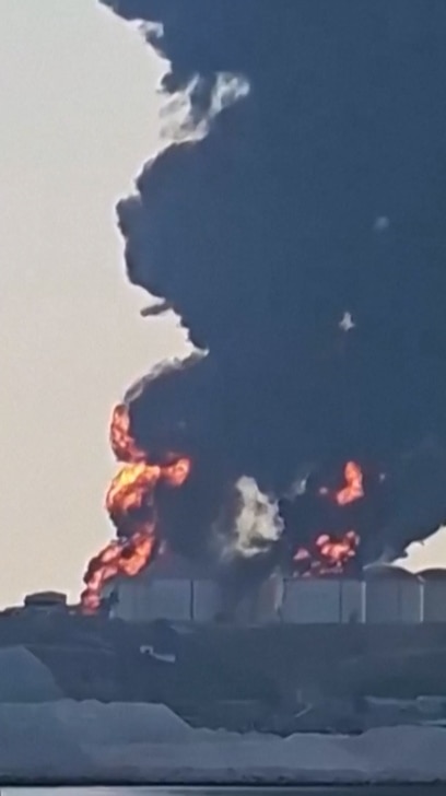 Oman Says Drones Hit Fuel Tanks, Igniting Fires