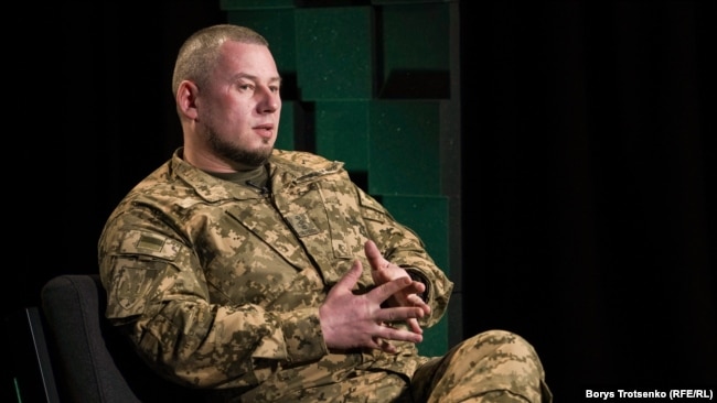 Павло Паліса, заступник керівника Офісу президента України, під час інтерв'ю Радіо Свобода. Київ, 20 лютого 2026 року