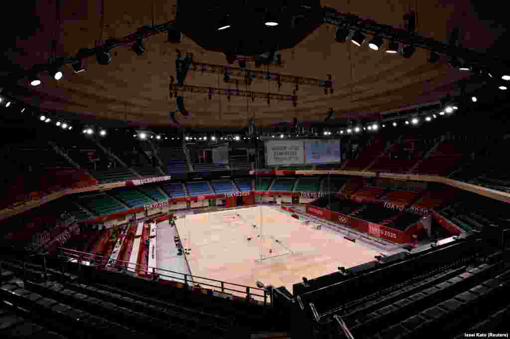 A Nippon Budókan fedett sportcsarnok Tokióban: itt versenyezhet majd Hárspataki Gábor is