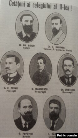 Candidați socialiști la alegerile parlamentare, februarie 1914