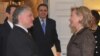 Armenia -- Foreign Minister Eduard Nalbandian meets U.S. Secretary of State Hillary Clinton in New York.